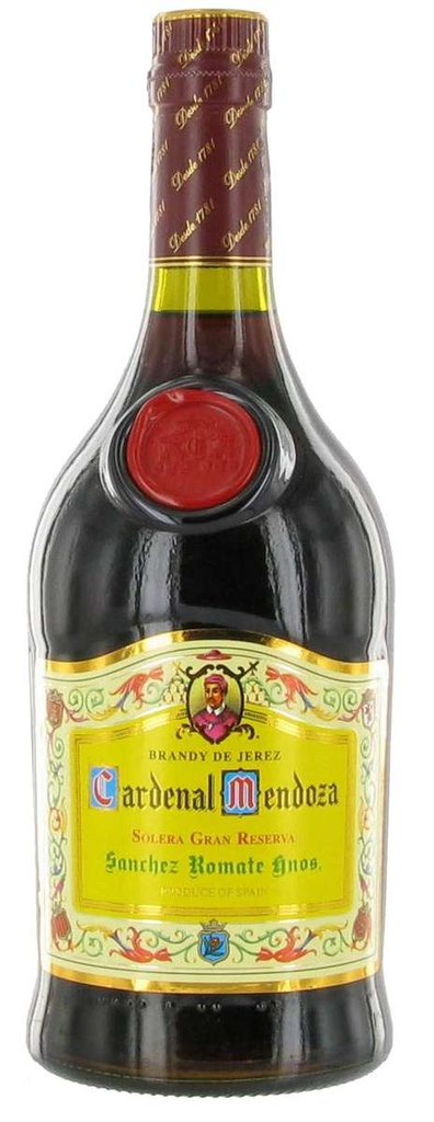 Brandy Cardenal Mendoza Gran Reserva  40º 70 cl.