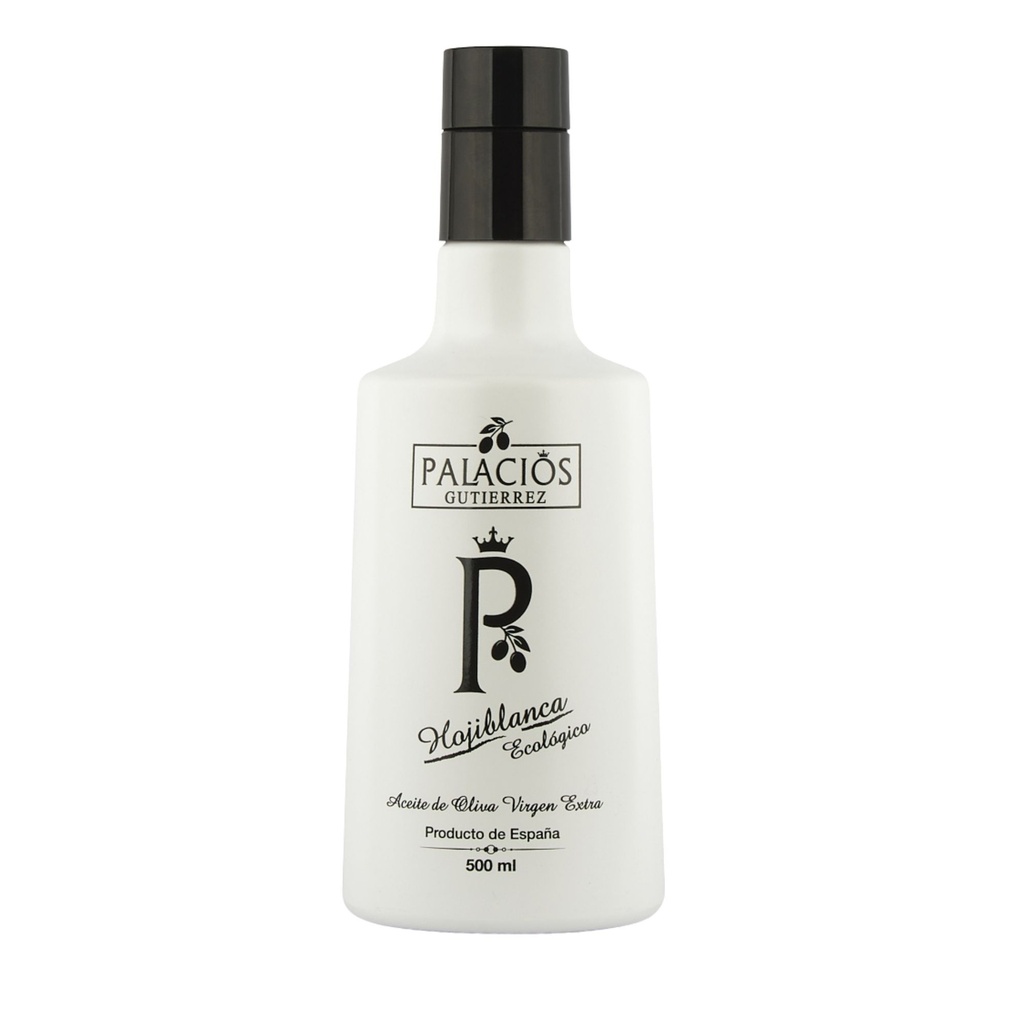 Aceite O.V.E. Palacios Gutierrez cristal 500 ml. Hojiblanca Ecologica