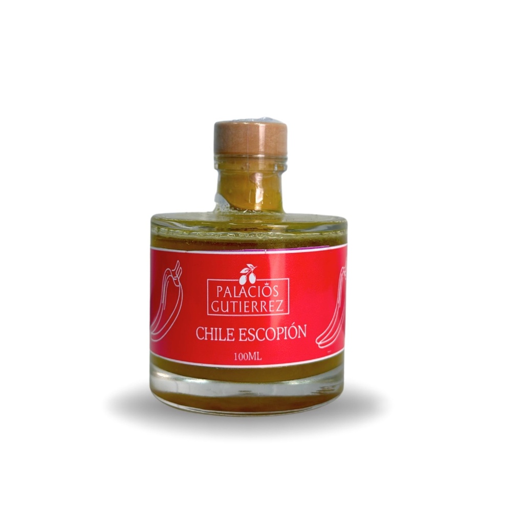 Aceite O.V.E. Palacios Gutierrez cristal 100 ml. Chile