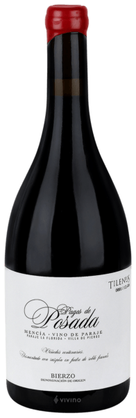 Tilenus Pago de Posada de Raul Perez Tinto Mencia 2018 75 cl. D.O. Bierzo