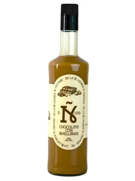 Crema Chocolate con Avellanas 15º 70 cl. Mil Paladares Ñ
