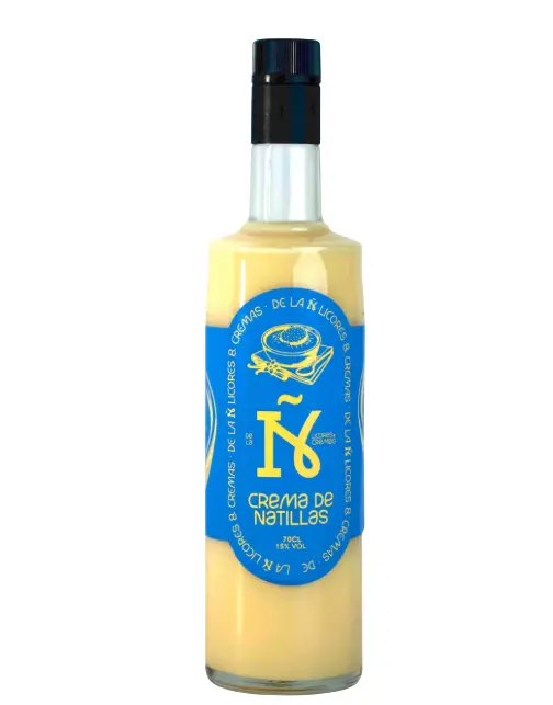 Crema de Natillas 15º 70 cl. Mil Paladares Ñ  