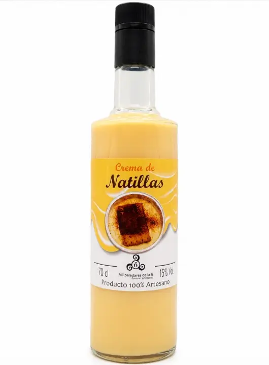 Crema de Natillas 15º 70 cl. Mil Paladares Ñ  