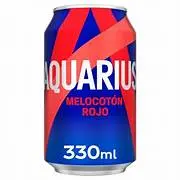 Acuario Lata 33 cl. Melocoton Rojo 24 u. 