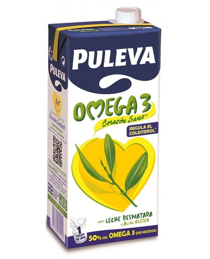 [311] Leche Puleva Omega-3  6x1L.