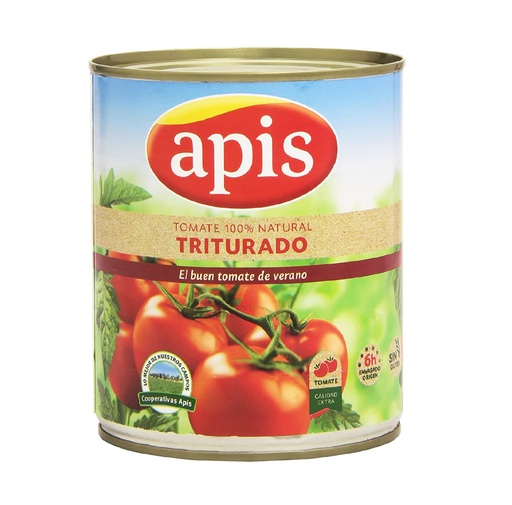 [12607] Tomate Apis Triturado lata 800 gr.