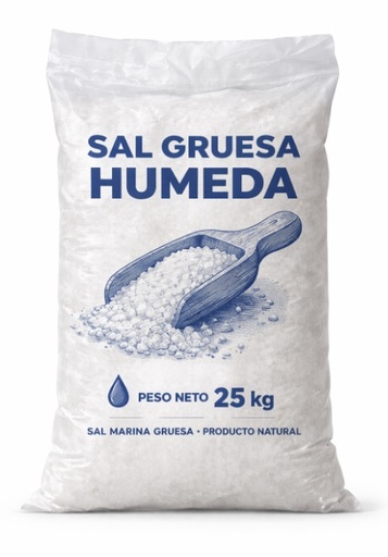 Sal.- Gruesa humeda Monturque saco 25 kg