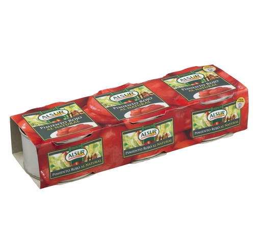 [110680] Pimiento Rojo pack-3 lata 80 gr.