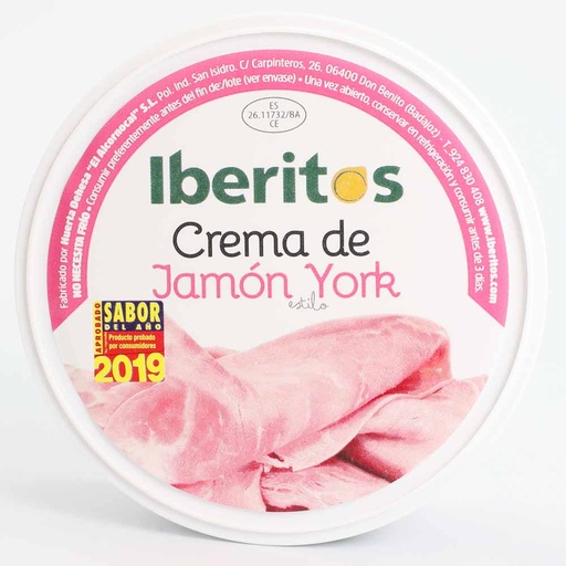 [6920] Paté Iberito Expositor 100x23 gr. Crema York