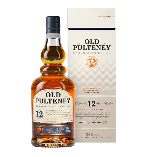 Whisky de Malta OLD PULTENEY 12 Años 40º 70 cl. Escocia