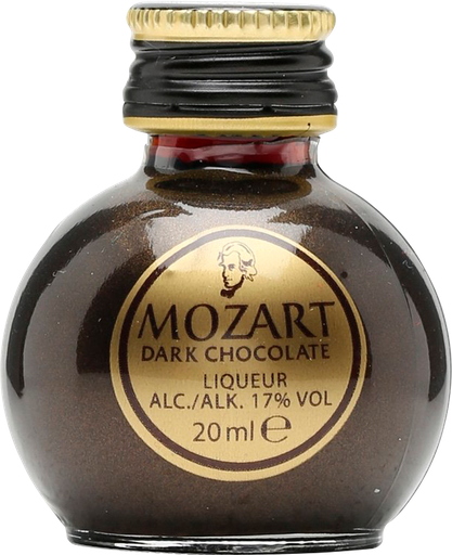 Crema MOZART 2 cl. Chocolate Dark  Mini 36 u.