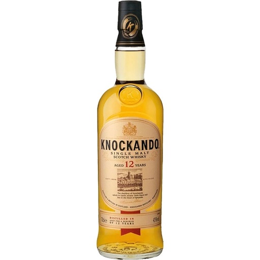 Whisky de Malta Knockando 12 Años 43º 70 cl. Escocia