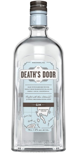 Gin Death's Door 47º 70 cl. Americana 3 botanicos