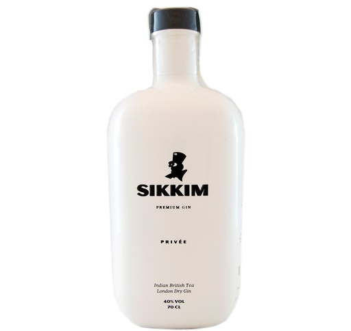 Gin Sikkim Privêe 70 cl. (Color Blanco)
