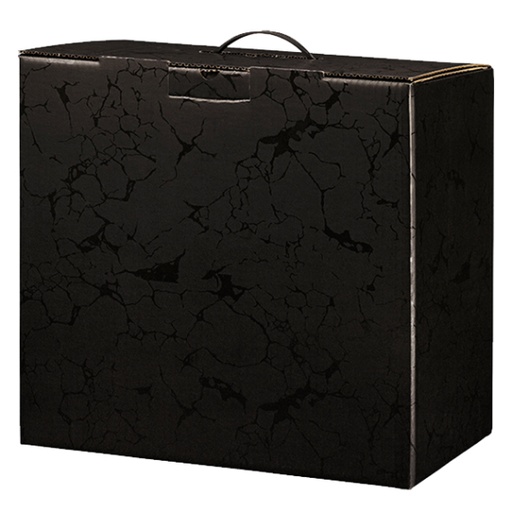 [11195] Caja carton Negra 9 b. 386x216x350 Cod.9606N