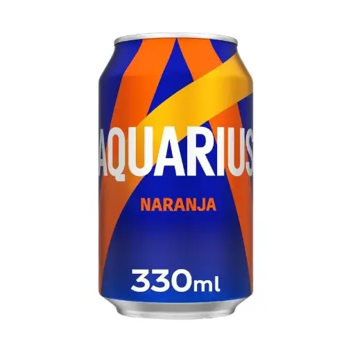 Acuario Lata 33 cl. Naranja 24 u.