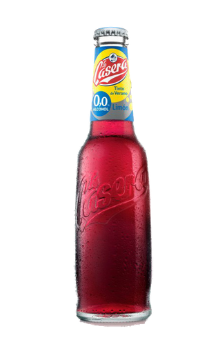 Casera tinto botellin 275 ml. SIN Alcohol 24 u.