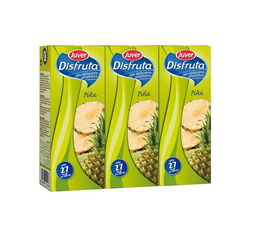 [160846] Zumo Juver Disfruta mini 200 ml. 30 u. Piña