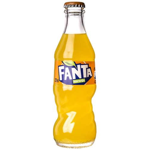 [6064] Fanta 200 ml. botellin Naranja 24 b.