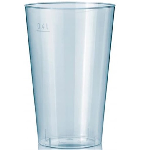 Vaso pvc PP Coktail 475 ml. bolsa 25 u.
