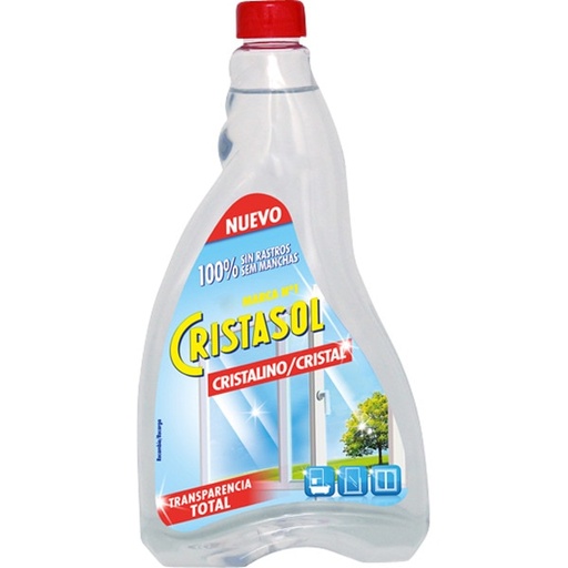 [55294] Cristasol Cristalino Recambio 750 ml. Transparente