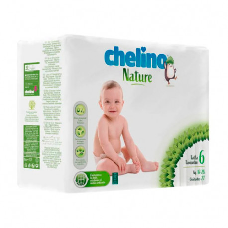 [61476] Pañal Chelino T/6  17-28 kg. 27 u.