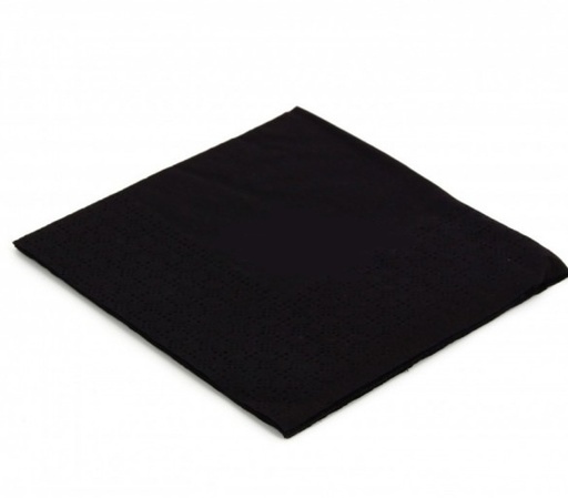 [123711] Servilleta Papel 40x40 PP 50 u. Negra