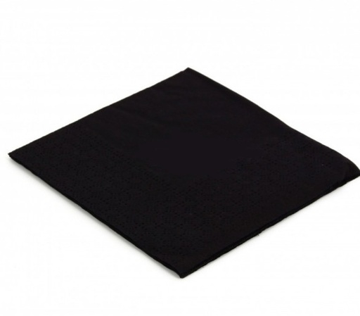 Servilleta 40x40 Comedor P.P. 50 u. Negra