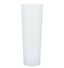 [920204] Vaso pvc PP 300 ml. tubo 10 u.