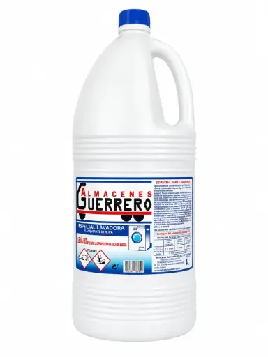 Lejía Blanca Lavadora 4 L. caja 4 L.