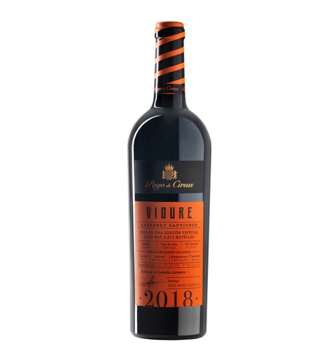 Navarra, Tinto Pago de Cirsus Vidure Edicion Especial 2018 75 cl.