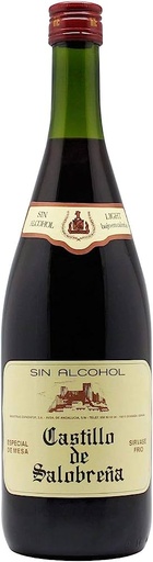 Castillo Salobreña Mosto Tinto Manzana Sin Alcohol 1 L. 8 Bot.