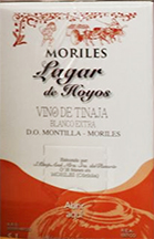 Montilla-Moriles Tinaja Lagar de Hoyos Coop. del Rosario Box 5 L.