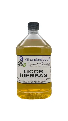 Licor de Hierbas 3 L. Mil Paladares Ñ