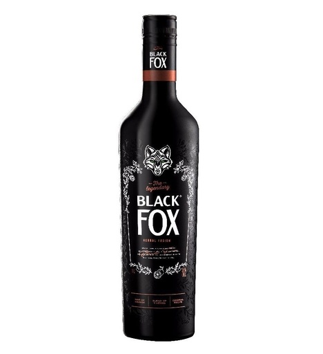 [11063] Licor de Hierbas Black Fox 70 cl.