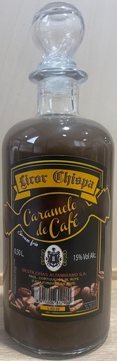 Crema Caramelo de Café Chispa de Altamirano 15º 50 cl.