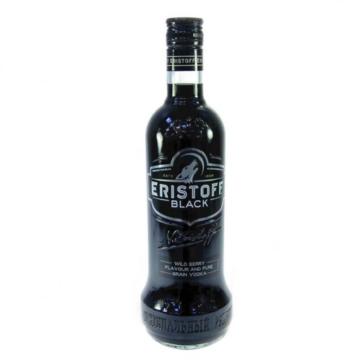 Vodka Eristoff Black 40º 1 L. 
