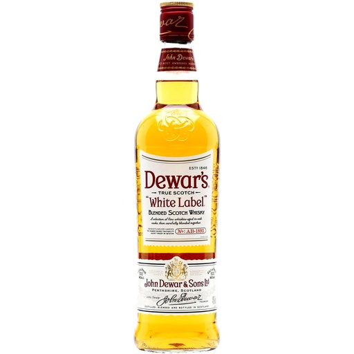 Whisky Dewars White Label 40º 1 L. Escocia