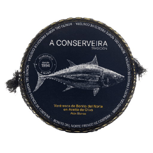 Ventresca de Atún Claro en Oliva ro-120 A Conserveira