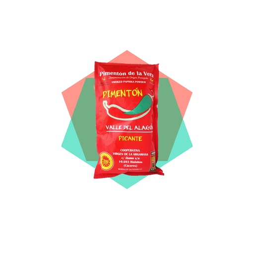 Pimentón de la Vera Picante Valle Alagón 500 gr.
