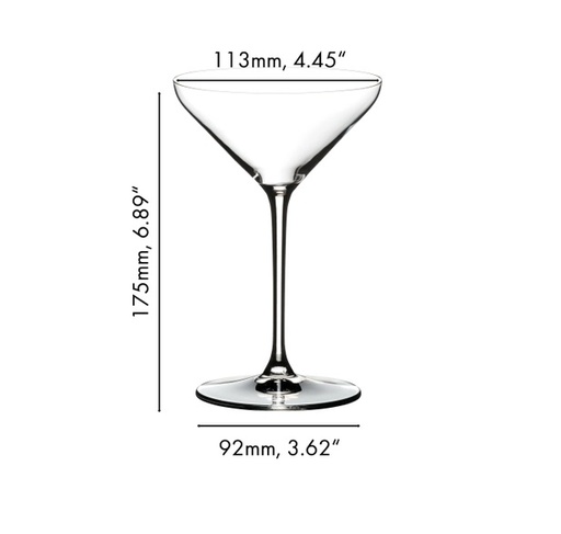 Riedel, Copa Extreme Restaurant Cocktail Martini 0454/17