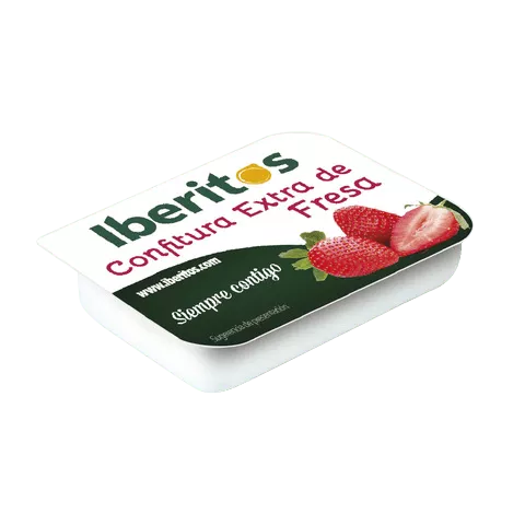 Mermelada 96u.x20 gr. Iberitos Fresa