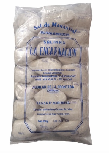 Sal.- Gruesa Encarnacion 1kg Saco 21 u.