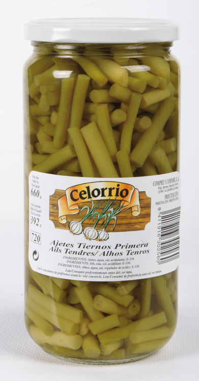 Brotes de Ajo (Ajetes) Celorrio T-720 660 gr.