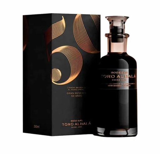 Vinagre Balsámico al PX Gran Reserva 50 años 6º Toro Albalá 250 ml.