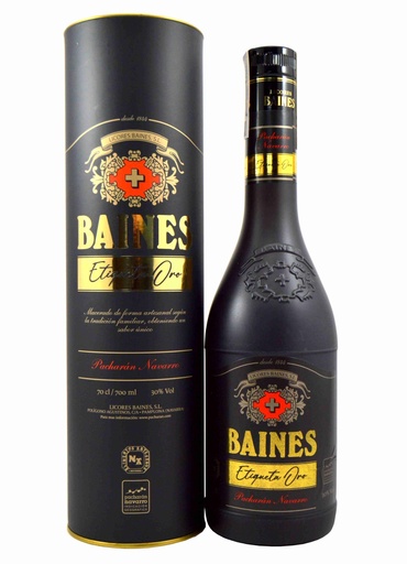 Pacharán Baines ORO 70 cl.