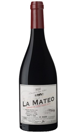 Rioja, Tinto La Mateo Cepas Viejas Garnacha 2017 75 cl.