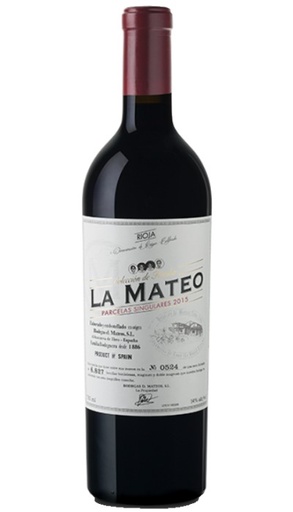 Rioja, Tinto La Mateo Parcelas Singulares 2015 75 cl.