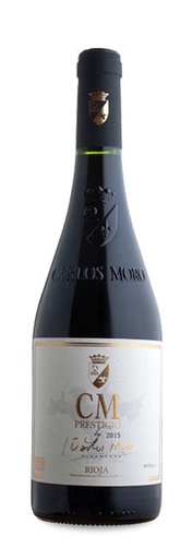 [E3N4P2-5] Rioja, Carlos Moro Prestigio (CM) 18 m. Crianza 2015 75 cl.  (Matarromera)