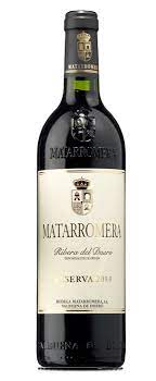 Ribera, Tinto Matarromera Reserva 2016 75 cl.